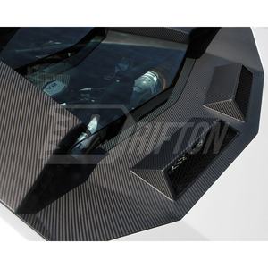 Cubierta de ventilación de aire del motor trasero de fibra de carbono LP700 para Lamborghini Aventador LP700 - Product Image 5