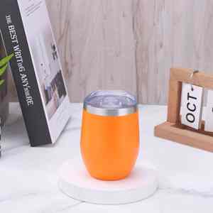 Mug à café en acier inoxydable 304 en forme de U avec couvercle, thermos portable anti-fuite, capacité de 8 oz, isolation thermique, design moderne - Product Image 4