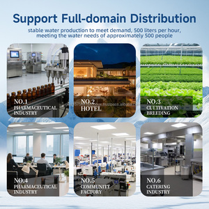 Sistema de Tratamiento de Agua por Ósmosis Inversa Comercial de Venta Directa de Fábrica, Tanque de Acero de 500L/H, Multivoltaje, 1 Año de Garantía, para Hospitales - Product Image 5