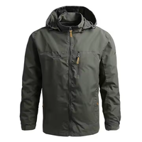 Veste tactique imperméable en softshell pour homme, coupe-vent, vêtements de travail pour la chasse et la pêche, veste tactique