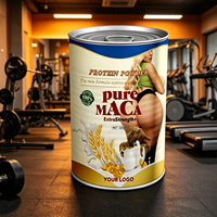 Poudre de racine de Maca noire, extrait d'Aguaje et de fenugrec, complément alimentaire végétalien sans gluten pour le remodelage des hanches et des fesses chez la femme, favorisant la prise de poids