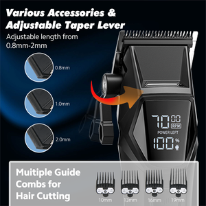 प्रोटेक हाई स्पीड बार्बर क्लिपर सेट-कटिंग मशीन पेशेवर हेयर क्लिपर सेट-कटिंग मशीन पेशेवर हेयर क्लिपर - Product Image 2