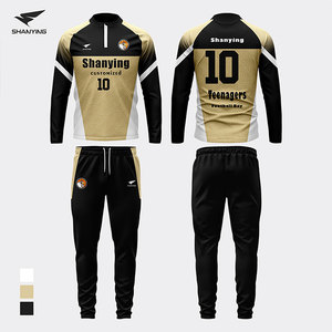 Training Tracksuit Wear Club Team Football Jersey Custom Soccer Jersey Print logo Men Sublimation Tracksuit Sports <strong>Track</strong> <strong>Suit</strong> - Product Image 1