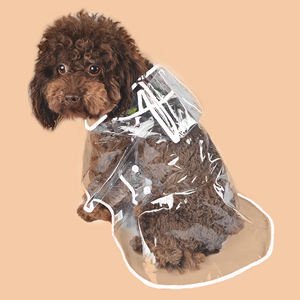 Dog <strong>Raincoat</strong> Hooded Slicker Poncho - Reflective Lightweight Pet Rain Jacket Coat,Dog Waterproof <strong>Raincoat</strong> With Adjustable - Product Image 1