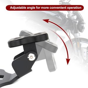 Waximoto เหมาะสำหรับ Triumph <span class=keywords><strong>ROCKET</strong></span> <span class=keywords><strong>3</strong></span> <span class=keywords><strong>R</strong></span> GT 2020-2024ระบบนำทาง GPS โทรศัพท์ที่ยึดสมาร์ทโฟน - Product Image 4