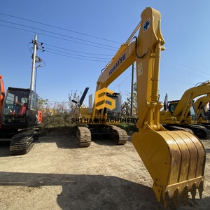 Envío Gratis: Excavadora de Orugas Hidráulica Usada Komatsu PC160LC-7 de 16 Toneladas de Alta Calidad para Ingeniería Municipal - Product Image 4