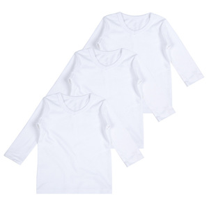 Fabricante al por mayor ropa de bebé recién nacido Casual Base <span class=keywords><strong>manga</strong></span> <span class=keywords><strong>larga</strong></span> <span class=keywords><strong>Camiseta</strong></span> 100% algodón estampado patrón para primavera otoño - Product Image 4