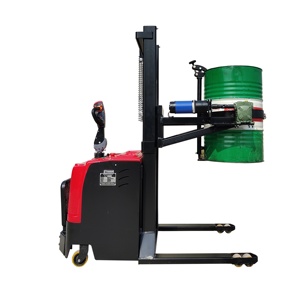 YC Zhongyan 공장 전기 클램핑 드럼 스태커 1500kg DC 파워 팔레트 스태커 오일 드럼 리프터 레스토랑 CDW1530 - Product Image 1