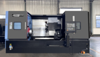 Torno CNC Automático de Servicio Pesado DONGS-TCK700DY con Bancada Inclinada, Control Fanuc Horizontal, Motor de Mecanizado Automotriz de Alta Precisión