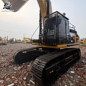 Excavadora de cadenas CAT336D2L usada, 36 toneladas, cucharón de 2.4m³, marca original japonesa, excavadora grande para construcción, pocas horas, buen estado. - Product Image 3