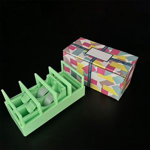 Distributeur de ruban adhésif réglable à rouleaux multiples Station d'organisation en plastique à fentes multiples pour l'emballage Fournisseur en gros d'usine OEM - Product Image 1