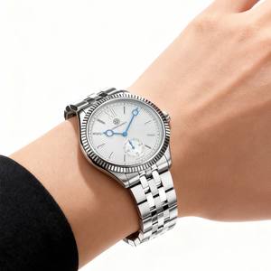 Undec ember ODM/OEM Raffinierte Herren Quarzuhr Edelstahl gehäuse 5 ATM Water Resistance Watch - Product Image 5