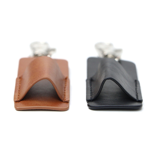 Porte-stylo plume en cuir PU, étui à stylo de signature, clip de rangement portable pour crayons, étui à crayons de bureau, usage quotidien - Product Image 6