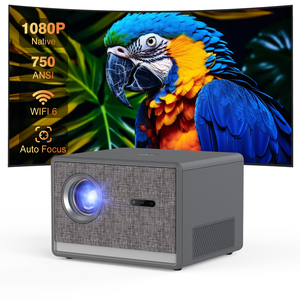 <span class=keywords><strong>Projecteur</strong></span> Android <span class=keywords><strong>4K</strong></span> natif CR53 LCD 750 ANSI Lumens, entièrement étanche, sans poussière, faible bruit, vidéoprojecteur pour systèmes de cinéma maison - Product Image 1