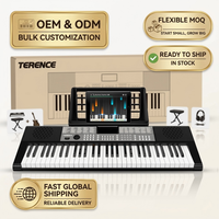 OEM/ODM TERENCE SP611 61 Key Electronic Piano Keyboard Portable Digital Organ with Built-in Speaker for Beginners Adults