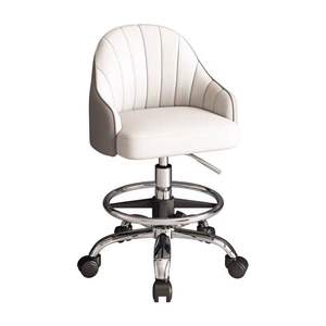 Silla con Altura Ajustable, Respaldo, Barra de Apoyo, Elevación, Mostrador, Caja Registradora, Silla Dental Especializada, Asiento Giratorio Multifuncional - Product Image 1