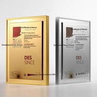 Trophée Médaille d'Influenceur YouTube Personnalisable de Marque, Plaques Haut de Gamme, Cadeaux d'Affaires, Modèle JS-0149-1, Fabriqué en Chine