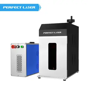 Laser parfait-Gold Collect/Machine de marquage laser à fibre optique fermée sans fumée pour les métaux