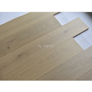 พื้นไม้ธรรมชาติ100% กันน้ำกำหนดได้เองพื้นไม้โอ๊คสีขาว + ไม้เนื้อแข็ง - Product Image 5