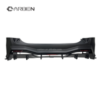 Pour Toyota ALPHARD Vellfire mise à niveau Kit de carrosserie de pare-chocs arrière de style KuhL becquet de lèvre arrière en Fiber de carbone