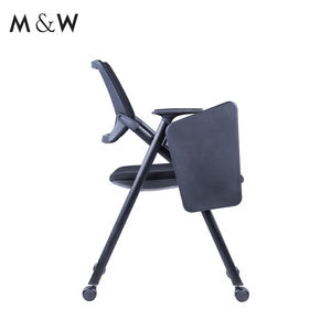 Ergonomic vải phòng hội nghị gấp Ghế lưới Stackable có thể gập lại ghế văn phòng với văn bản Pad - Product Image 5