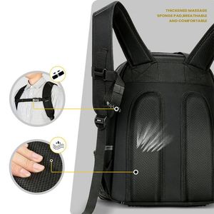 Heavy Duty Comfortable Convenient Oxford Electrical Work Tools Backpack Electrician's Tool Bag Multi Purpose Storage Bag - Product Image 3