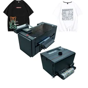 Лучшее качество 30 см xp600 dtf принтер футболка печатная машина