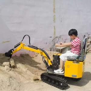 Крытый и открытый детский игровой парк аттракционов детский экскаватор для продажи - Product Image 1