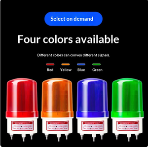 ไฟแสดงสถานะขนาดเล็กกะทัดรัด 1 2 3 ชั้น เงียบ สีแดง เขียว เหลือง น้ำเงิน ขาว ฟังก์ชั่นหลากหลาย กระพริบ ปรับความสว่างได้ มีเสียงเตือน - Product Image 5