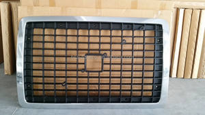 Calandre noire chromée de <span class=keywords><strong>camion</strong></span>, accessoires de voiture <span class=keywords><strong>Semi</strong></span>-<span class=keywords><strong>camion</strong></span>, grille américaine, écran anti-rayures pour Volvo vpnl 2004 — 2017 - Product Image 2