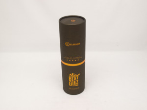 Tùy chỉnh sang trọng rượu vang đỏ hình trụ hộp giấy cầm tay bao bì với <span class=keywords><strong>BSCI</strong></span> cho chứng nhận Boutique Set - Product Image 3