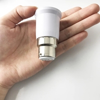 E27 à E14 à e12 GU10 B22, prise d'alimentation, Conversion d'ampoules LED, convertisseur de douille de Base, support ignifuge, adaptateur d'ampoule de qualité