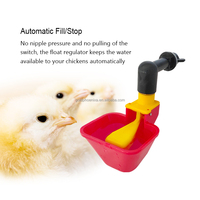 Abreuvoir automatique pour volaille, pour boire des animaux à gravité, matériel inclus, pour les poules, canard, caille