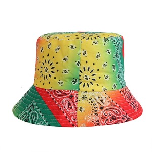 Nouveau femmes cajou fleur Double face pêcheur <span class=keywords><strong>chapeau</strong></span> hommes extérieur parasol toit plat <span class=keywords><strong>chapeau</strong></span> - Product Image 2