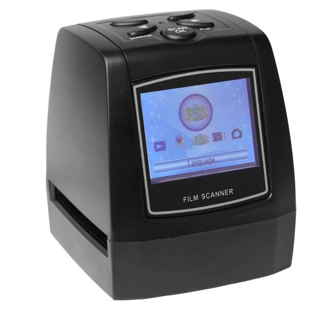 Factory Price EC718 USB 2.0 35mm 5MP 2.36 Inch TFT LCD Screen Film Scanner Support SD Card