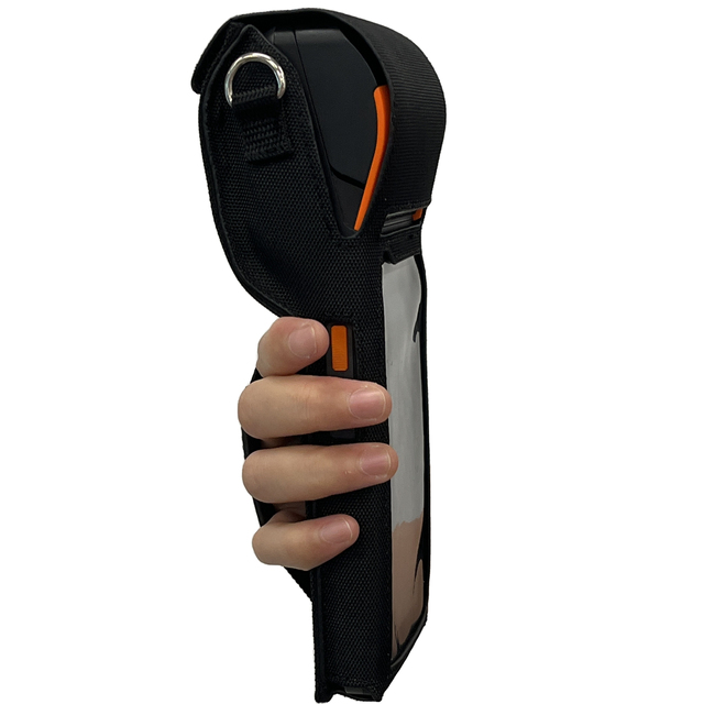 Handheld PDA Protective Case Shoulder Belt Swipe Card POS Machine Case Custom Logo Sunmi V2S Protective Case