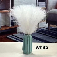 Fleur artificielle en soie faite à la main, type roseau, 55 cm, pour décoration intérieure, accessoires de photographie, présentation sur table, vente en gros