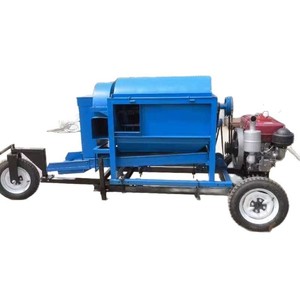 Desgranadora de Arroz Móvil Tipo 90 Multifuncional de 500 Kg/H con Motor de Acero al Carbono para Procesamiento de Trigo y Frijoles - Product Image 3