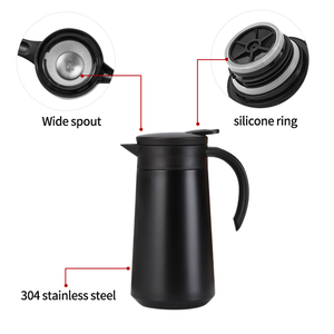800ml thermos di caffè pentola di acciaio inox vuoto caffè moka pentola - Product Image 2