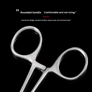Pinze Emostatiche Mediche in Acciaio Inossidabile, Diritte e Curve, per Strumenti Chirurgici Oculari - Product Image 4