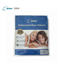 Protège-matelas matelassé 200 g/m² pour lit double, imperméable et respirant, épais, pour hôtel