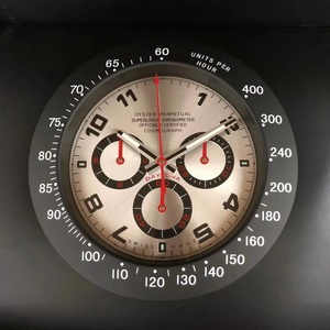 Reloj de Pared Art Deco de Lujo, de Cuarzo y Metal, con Una Sola Aguja, Funciona con Pilas <span class=keywords><strong>AA</strong></span>, Placa de 30 mm de Grosor, Estilo Antiguo para Sala de Estar - Product Image 5