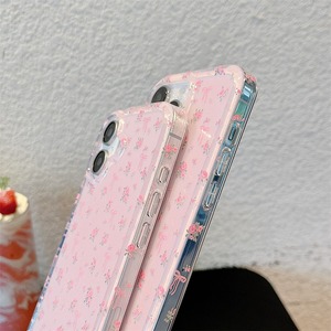 เคสโทรศัพท์สำหรับ iPhone 16 Pro Max ลายโบว์และลายดอกไม้เล็กๆ ป้องกันการกระแทก - Product Image 6