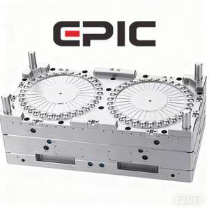 Ensemble de moules d'injection plastique multi-chambres de qualité alimentaire pour vaisselle écologique - Couteau, fourchette, cuillère - Product Image 4