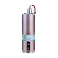 Haute Concentration 8000ppb Portable Hydrogène Bouteille D'eau Nouvelle Technologie USB Alimenté Haute Qualité Application De Voiture De Sport