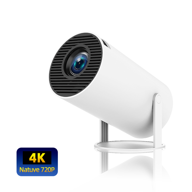 Smart Mini Projector WiFi Support 1080P HD 270° Adjustable Auto Keystone Correction Projector