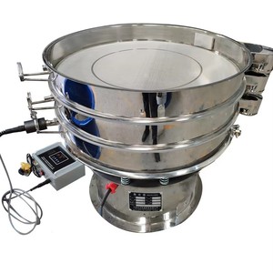 Séparateur vibrant en acier inoxydable, machine de criblage ultrasonique pour poudre et farine, tamiseur de granulés plastiques alimentaires - Product Image 1
