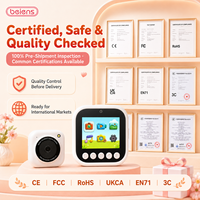 Cámara Digital para Niños con Pantalla IPS de 2.4 Pulgadas, Lente Dual, 48MP HD, Diseño Mini de Bolsillo, Grabadora de Video, Juguete C2, ABS y Silicona