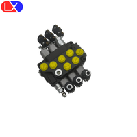 Bloc de commande compact haute précision Lixin ZT12 à triple micro-interrupteur pour chargeuses sur pneus, débit 45L/min