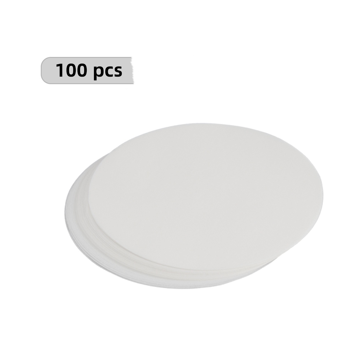 กระดาษซิลิโคนสีขาว 100 แผ่น